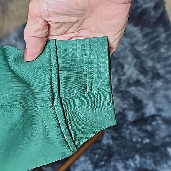 NWOT SPORT TEK Mens Fleece 1/4 Zip Pullover Sz XLT Dark Green - Picture 5 of 12